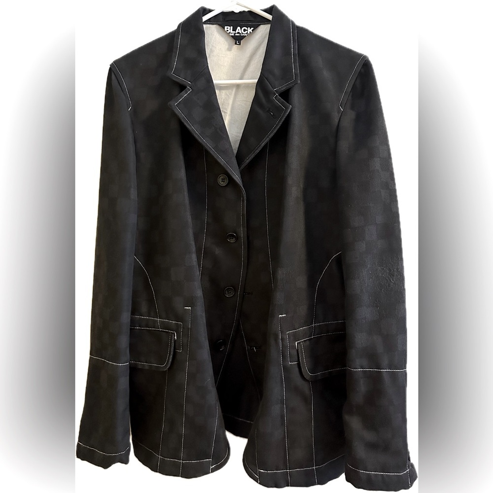 Black Comme des Garcons Blazer Jacket